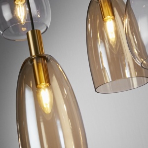 Lustra cu 8 pendule design modern Divine 221975 universul-luminii.ro
