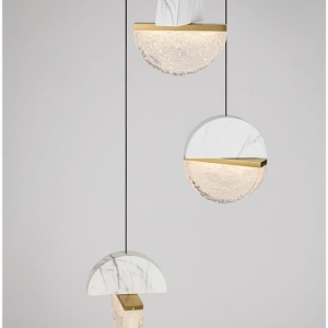 Lustra decorativa cu 3 pendule LED 3000K DORIN - Img 2