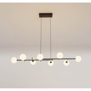 Lustra design Art Deco cu 8 surse de lumina CELLAR 219655 universul-luminii.ro