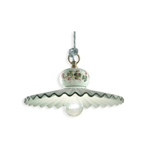 Lustra design clasic realizata manual din ceramica ROMA 31cm