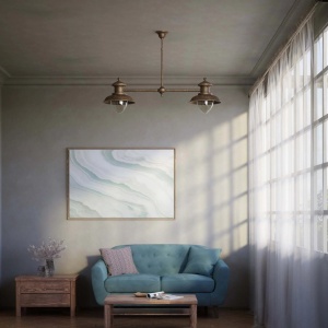 Lustra design italian din alama si sticla Al Mare - Img 11