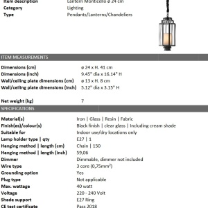 Lustra design LUX Monticello S 109946 HZ 72205 universul-luminii.ro
