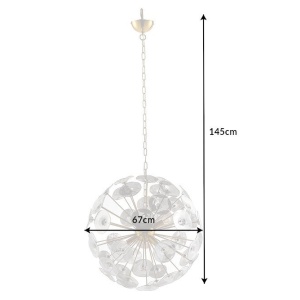 Lustra design modern Infinity Home auriu 149305 universul-luminii.ro