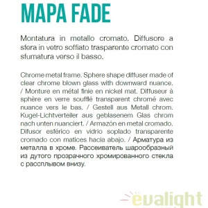 Lustra design modern MAPA FADE SP5 140759 43545 universul-luminii.ro