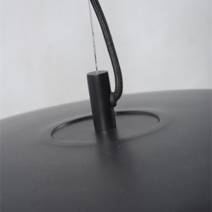 Lustra design nordic Marseille black, 48,5cm 192695 universul-luminii.ro