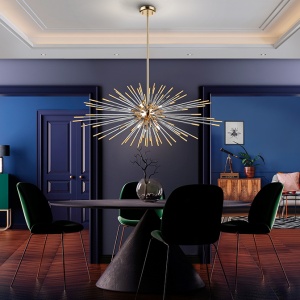 Lustra design ultra-modern Evasion auriu SV-381635 75145 universul-luminii.ro