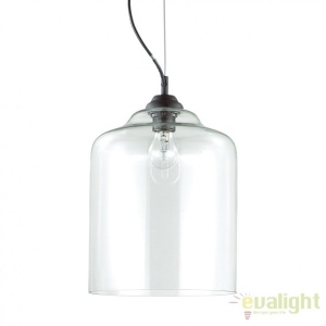 Lustra diametru 24cm, din sticla suflata manual, BISTRO SP1 SQUARE 112305