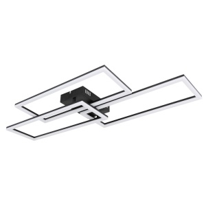 Lustra LED aplicata cu telecomanda design modern geometric TINY 58W 96115 universul-luminii.ro