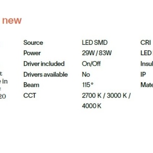 Lustra LED aplicata design circular ORACLE SLIM PL D070 ROUND 3000K ON-OFF OT - Img 3
