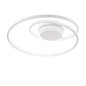 Lustra LED aplicata design circular Oz pl d60 on-off 4000k alba - Img 1