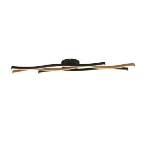 Lustra LED aplicata design modern Bloom Swirl