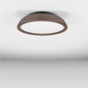 Lustra LED aplicata stil modern FELICIA maro 45cm - Img 4