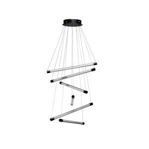 Lustra LED casa scarii design modern Palos 6 3-Step DIMM Bk