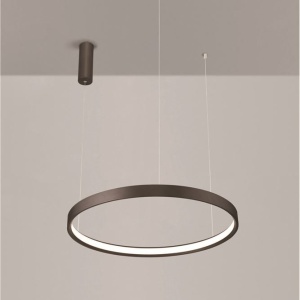 Lustra LED circulara PERRINE 60cm, maro 228485 universul-luminii.ro