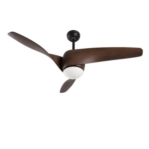 Lustra LED cu ventilator si telecomanda design modern Breeze NVL-5267611