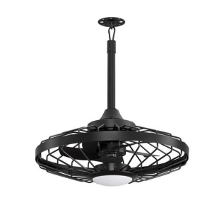 Lustra LED cu ventilator si telecomanda exterior IP54 BRIZZY