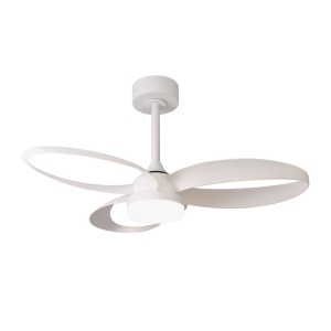 Lustra LED cu ventilator si telecomanda INFINITY alb - Img 6