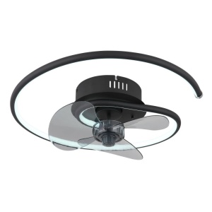 Lustra LED cu ventilator si telecomanda KOREN 03660 GL 247045 universul-luminii.ro