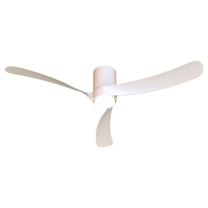Lustra LED cu ventilator si telecomanda NEMO L alb - Img 2
