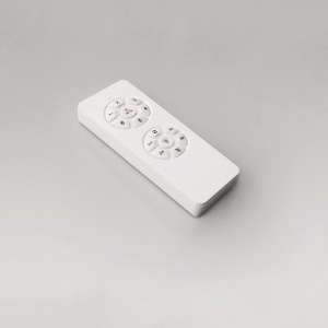 Lustra LED cu Ventilator si telecomanda Siroco D-132cm alb/lemn - Img 8