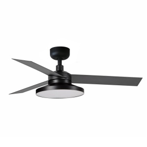 Lustra LED cu Ventilator tavan si telecomanda CRUISER TAK S negru 2700K
