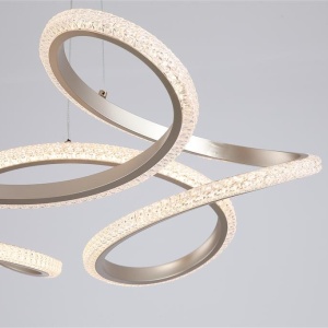 Lustra LED decorativa Doodle Champagne 562255 universul-luminii.ro