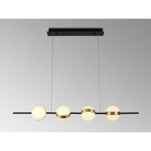 Lustra LED design Art Deco cu 4 surse de lumina Cuba 130465 universul-luminii.ro