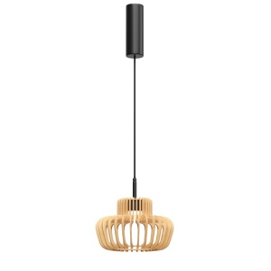 Lustra LED design japonez din lemn Namiki
