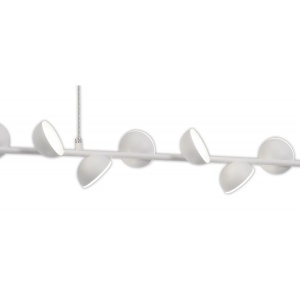 Lustra LED design modern ADN alb Line 130295 universul-luminii.ro