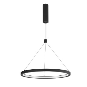 Lustra LED design modern circular EMPATIA I negru NVL-9172635 - Img 1