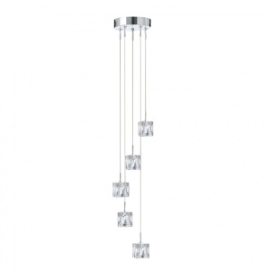 Lustra LED design modern Ice Cube H-116cm 6775-5-LED SRT - Img 1