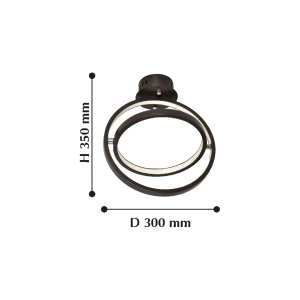 Lustra LED design modern TEASER 2U 56825 universul-luminii.ro