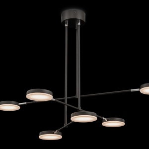Lustra LED design tehnic Fad negru MYMOD070PL-L38B3K 91175 universul-luminii.ro