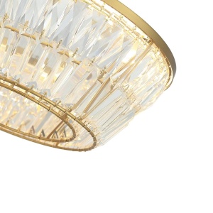 Lustra LED dimabila aplicata design elegant Luxury D-80cm - Img 3
