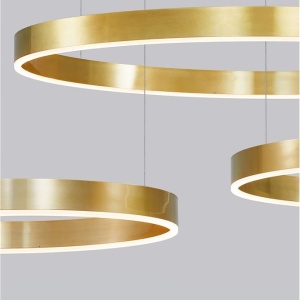 Lustra LED dimabila design circular MOTIF D-60cm - Img 5