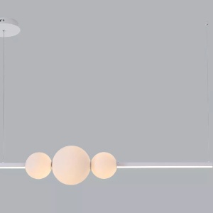 Lustra LED dimabila design modern SANDRA 3 WH 96615 universul-luminii.ro
