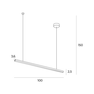 Lustra LED dimabila design modern TRIO auriu periat 117185 universul-luminii.ro