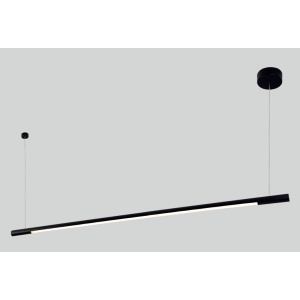 Lustra LED dimabila liniara, suspendata Organic 150cm, negru 96405 universul-luminii.ro