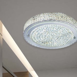 Lustra LED moderna design elegant 40cm Flush 2714CC SRT - Img 2