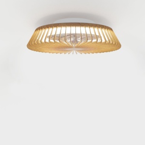 Lustra LED Smart cu Ventilator si telecomanda HIMALAYA lemn 139675 universul-luminii.ro