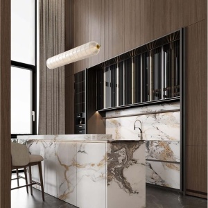 Lustra LED suspendata deosebita design modern KLELIA - Img 4