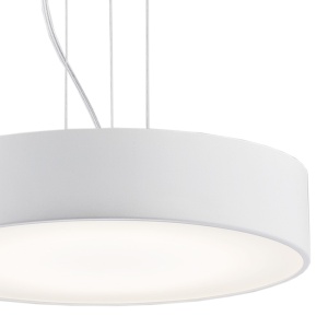 Lustra LED suspendata design circular DARLING 45cm alba - Img 2