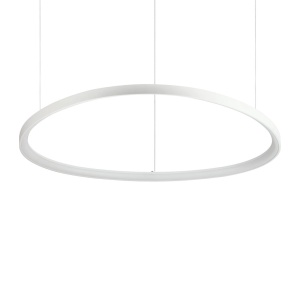 Lustra LED suspendata design circular Gemini sp d105 on-off 2700k alba - Img 1