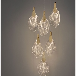 Lustra LED suspendata design decorativ BELLINA D-50cm - Img 5