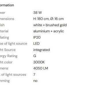 Lustra LED suspendata design decorativ Lipari 7L 239065 universul-luminii.ro