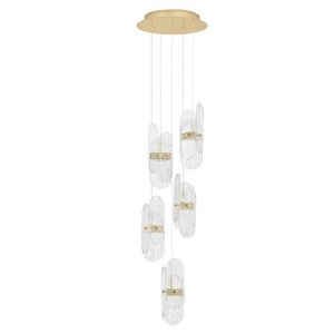 Lustra LED suspendata design decorativ LUCIEN 2700K