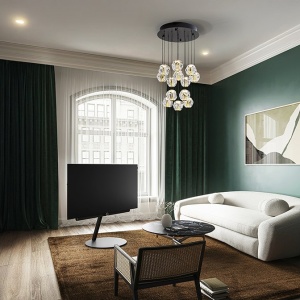 Lustra LED suspendata design decorativ modern Zaria 13L 71595 universul-luminii.ro