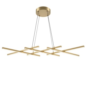 Lustra LED suspendata design geometric Halo alama