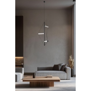 Lustra LED suspendata design geometric ORION - Img 2