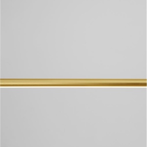 Lustra LED suspendata design liniar ELETTRA auriu, L-120cm - Img 7